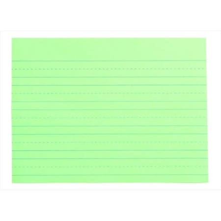School Smart School Smart 085255 Newsprint Practice Paper With Skip Rulings; 12 x 9 In. - Green 85255